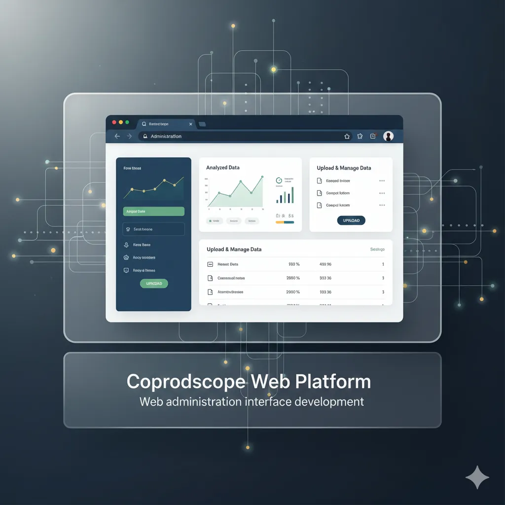 Coprodscope administration dashboard developed by Marcel Jocelyn TOE using Laravel and PostgreSQL